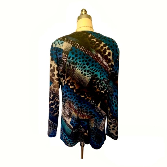 Brand New 24K Blue Top - Picture 2 of 3